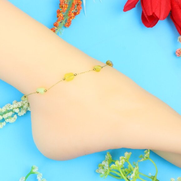 Elegant Handmade Anklet – Perfect for Women & Girls | Ideal Gift Option, DYC1622 - Picture 2 of 12